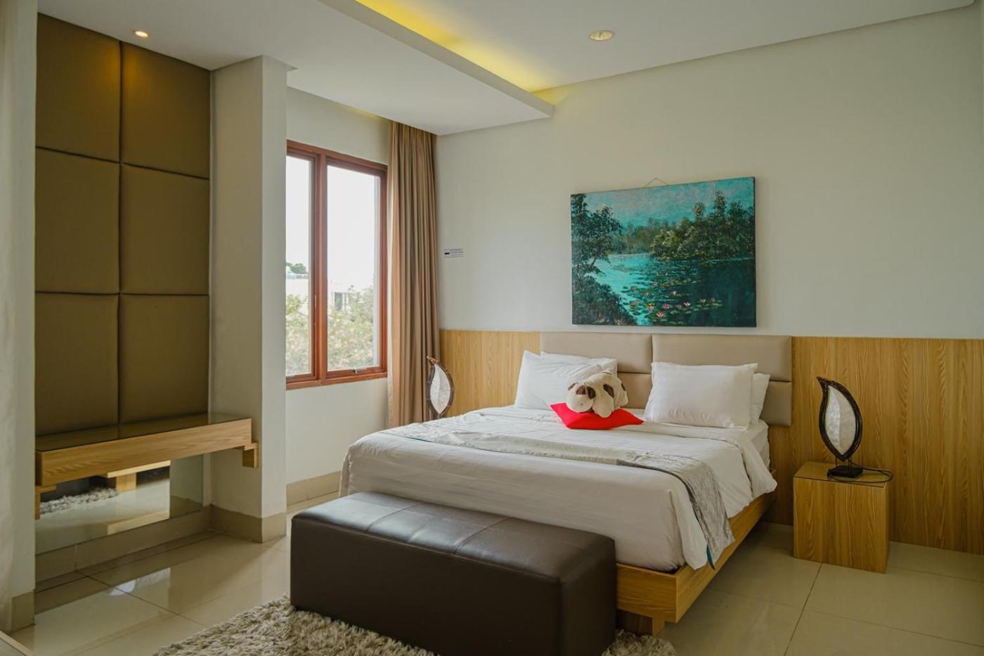 Oyama City View Villa 4 Bedrooms With A Private Swimming Pool บันดุง ภายนอก รูปภาพ